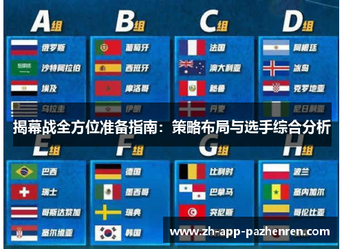揭幕战全方位准备指南：策略布局与选手综合分析